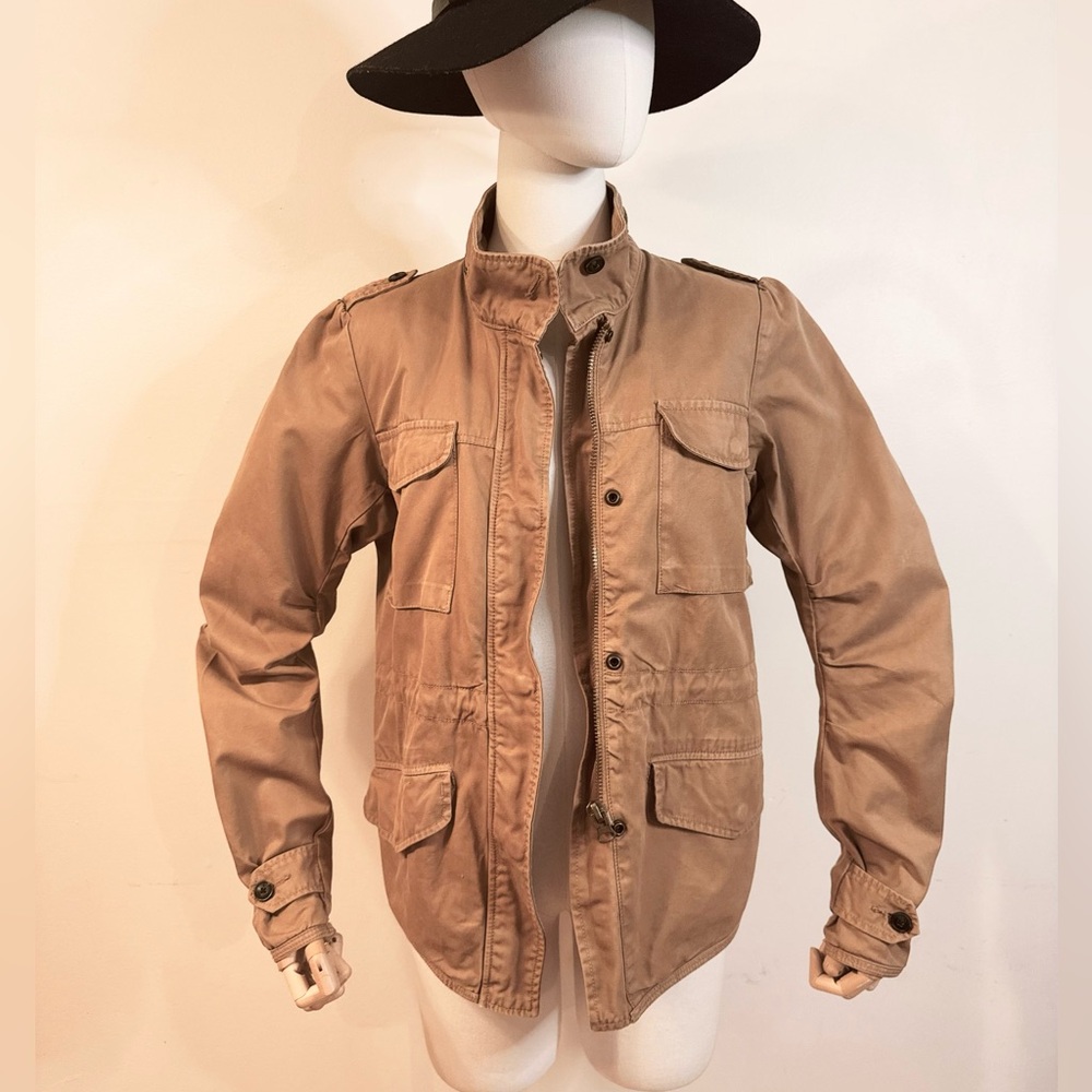 🤎 Maison Scotch Camel Utility Jacket